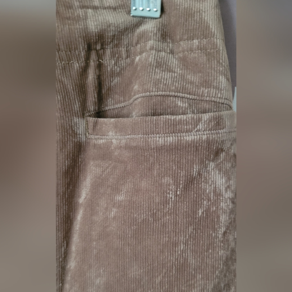 J. Jill Soft Brown A-Line Corduroy Skirt - Picture 2 of 9
